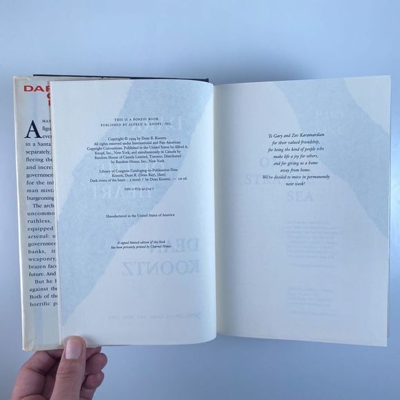 2/$30 - Dark Rivers of the Heart by Dean Koontz - Picture 9 of 15